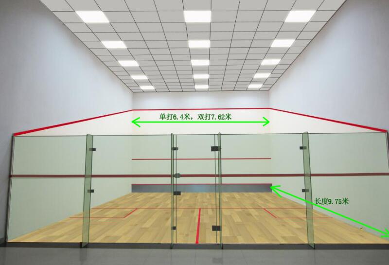 金運體育壁球館項目即將進場